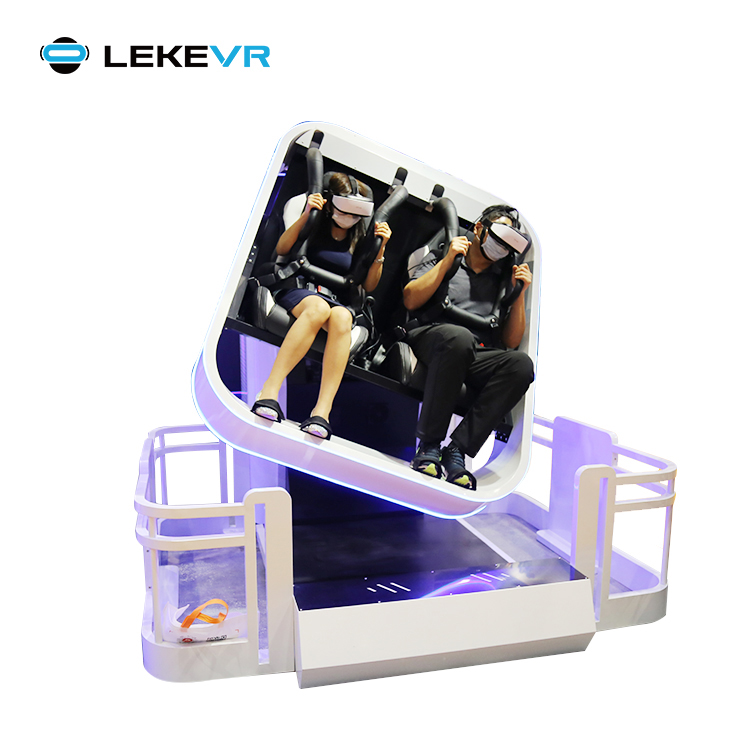 LEKE VR Simulador de montaña rusa Realidad virtual Flying Cinema 360