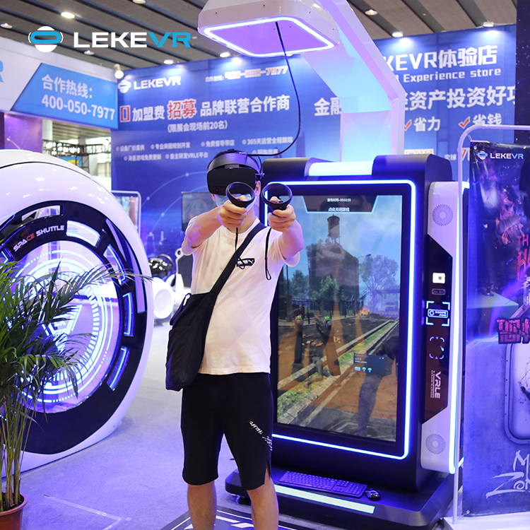 LEKE VR Corps Pro Máquina recreativa de autooperación para parque de atracciones