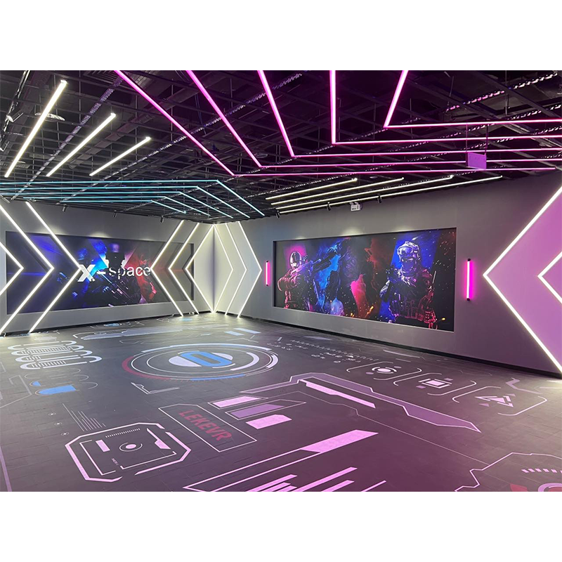 LEKE VR X-Space Plataforma de realidad virtual VR Free Roam Zombie Game Arena Escape Room Vr 9d Simulator