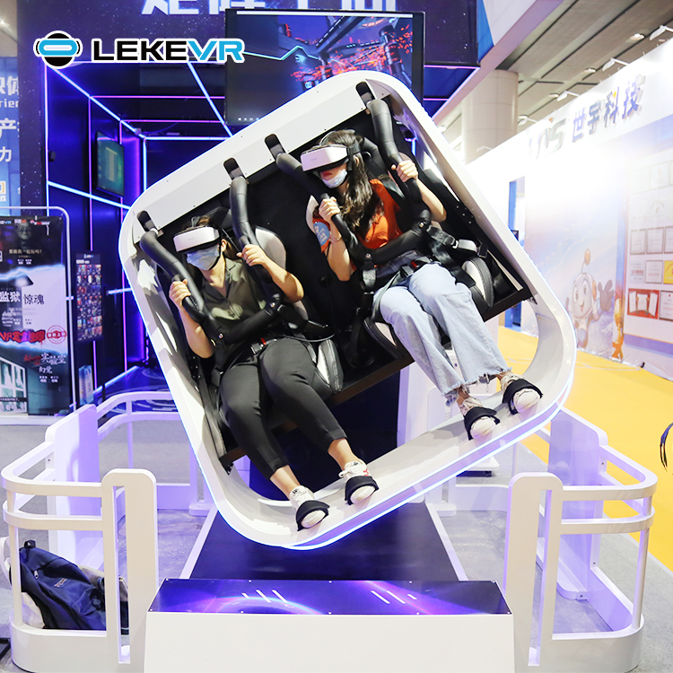 LEKE VR Park Motion Cinema Chair 360 Flying Cinema VR máquina